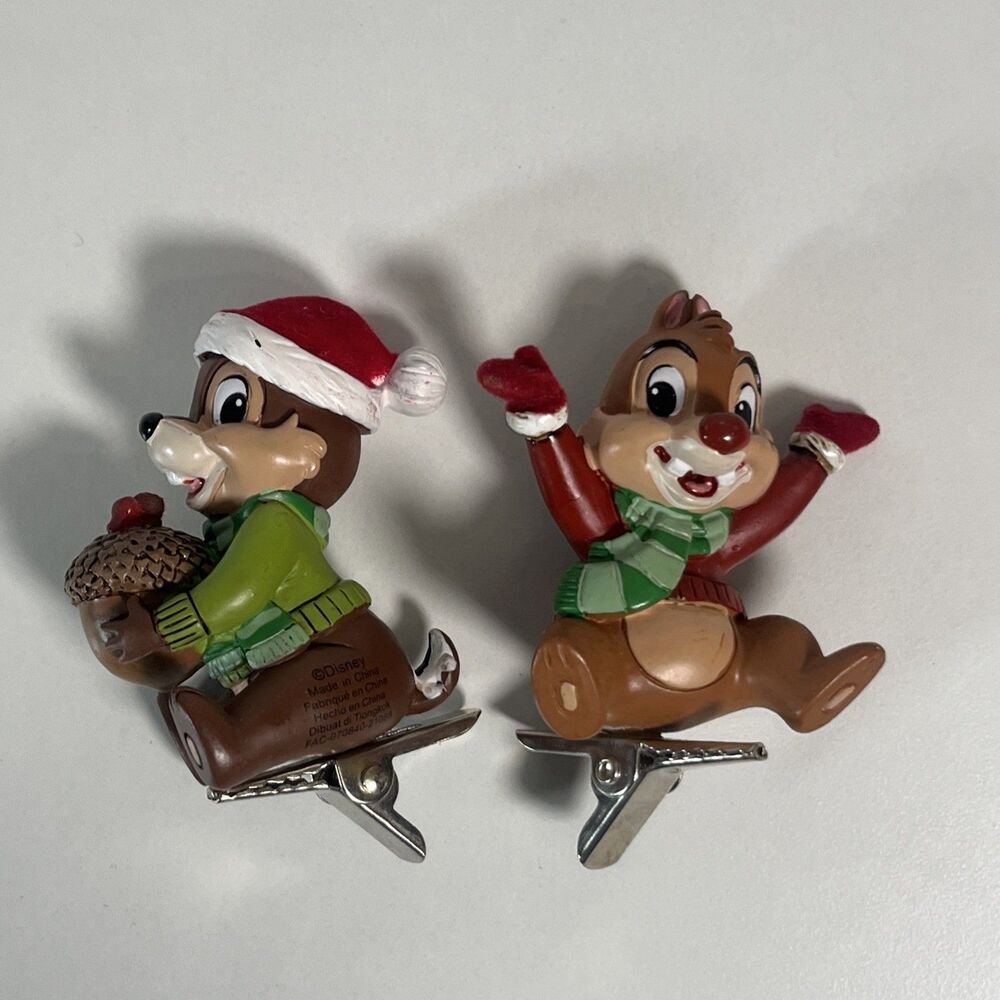 Disney Ornament Sketchbook 2021 Clip On Chip and Dale